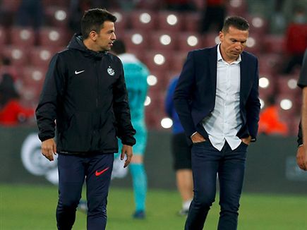 ברק בכר ואיתן עזריה. רגילים לחגוג בטרנר, הערב זה לא קרה (אלן שיבר)