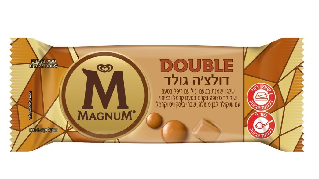 מגנום דאבל דולצ'ה גולד מגנום דאבל דולצ'ה גולד