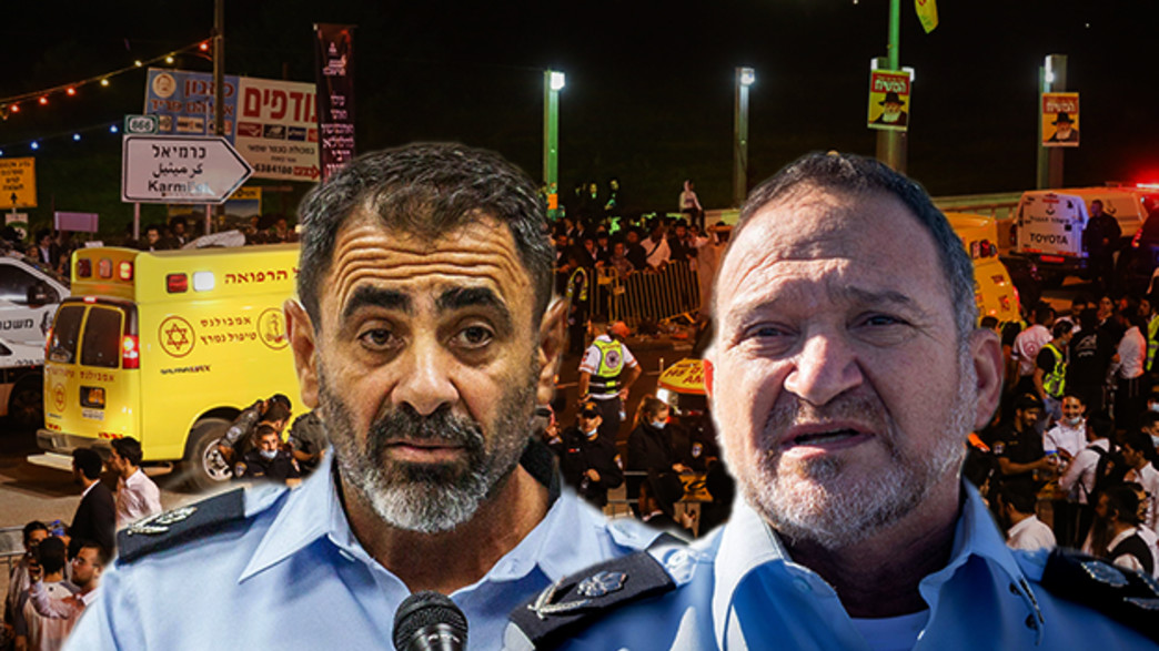 מפכ"ל המשטרה קובי שבתאי ומפקד מחוז צפון שמעון לביא מפכ"ל המשטרה קובי שבתאי ומפקד מחוז צפון שמעון לביא