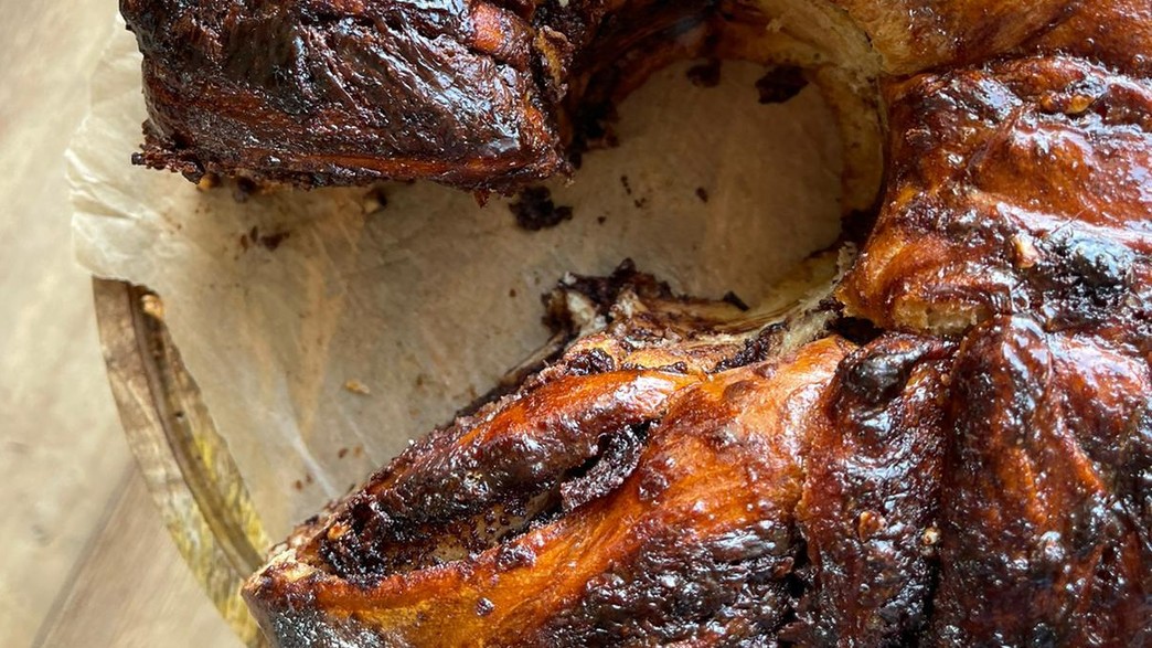 עוגת שמרים נוטלה