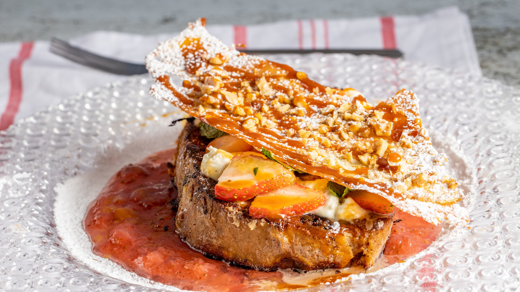 פרנץ' טוסט מלחם מחמצת - גיא בימקה פרנץ' טוסט מלחם מחמצת - גיא בימקה