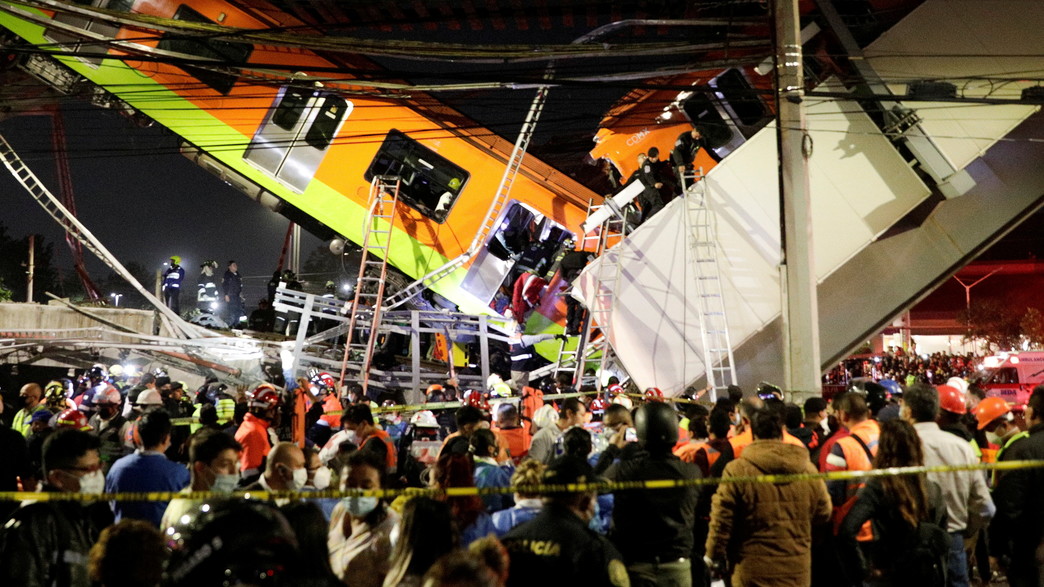 תאונת רכבת במקסיקו סיטי