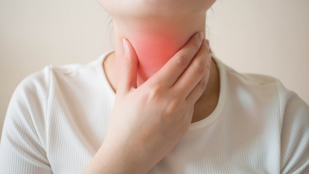 גרון צורב גרון צורב