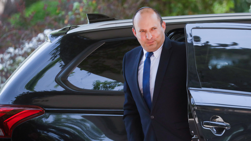 בנט נכנס לבית הנשיא