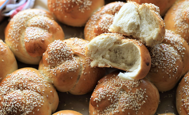 לחמניות לשקשוקה מבפנים