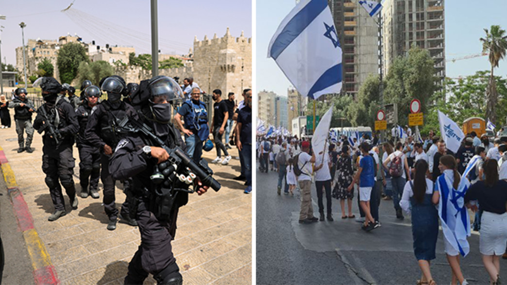 מתיחות בירושלים בצל מצעד הדגלים