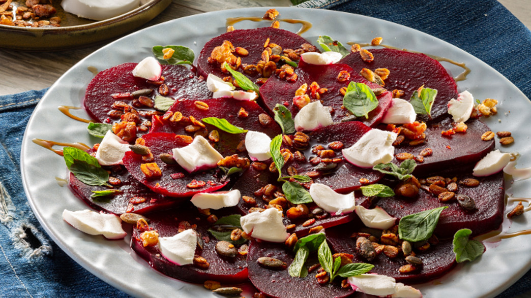 קרפצ'יו סלק ובולגרית 