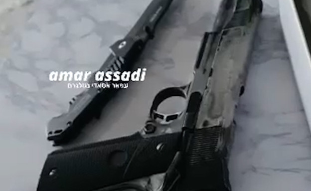 סרטון הקורא לערבים להכין נשק ולבוא להתפרעויות (צילום: AMAR ASSADI, whatsapp)