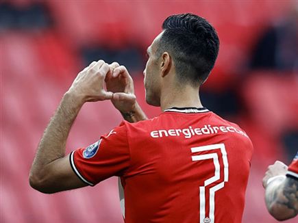 זהבי חגג עם אישתו שישבה ביציע (getty)