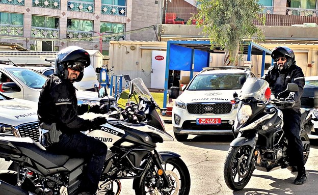 אילת ריקה מתיירים (צילום: דוברות משטרת ישראל)