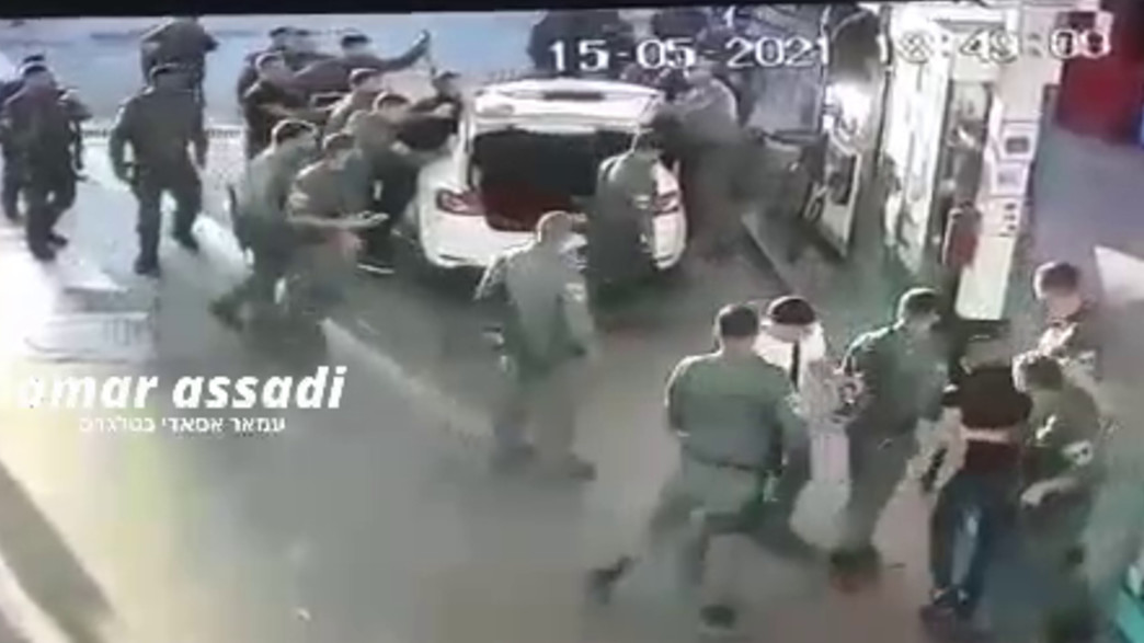 לוחמי מג"ב עצרו ארבעה צעירים ערבים