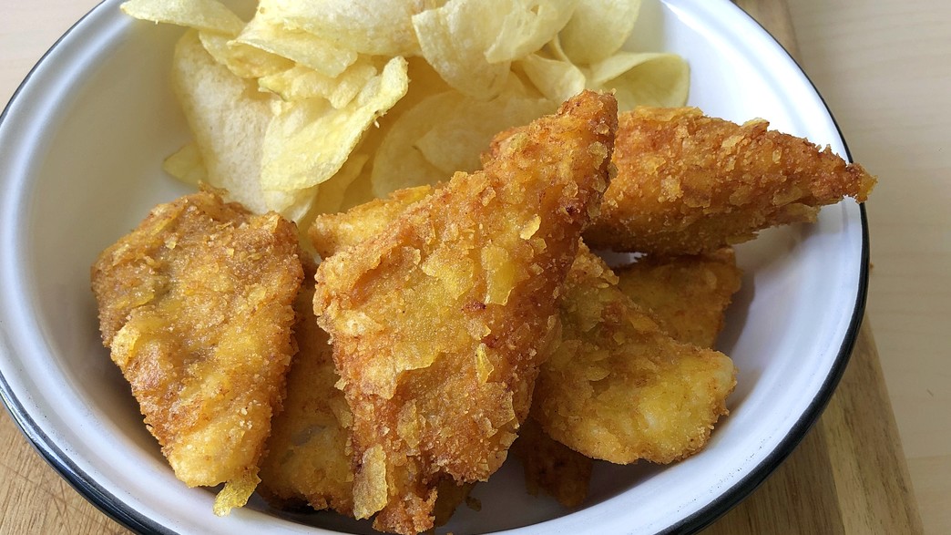 שניצל דג משודרג שניצל דג משודרג