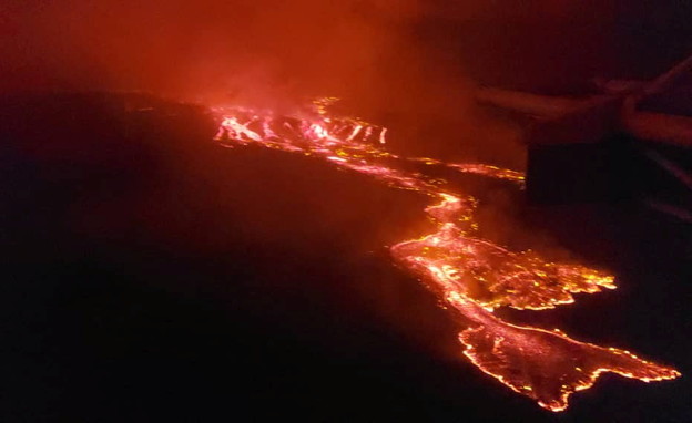 התפרצות הר הגעש בקונגו (צילום: רויטרס)