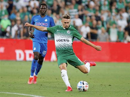 עומר אצילי. תצוגת תכלית של הקשר, שרשם את בישולו ה-10 העונה (אלן שיבר)