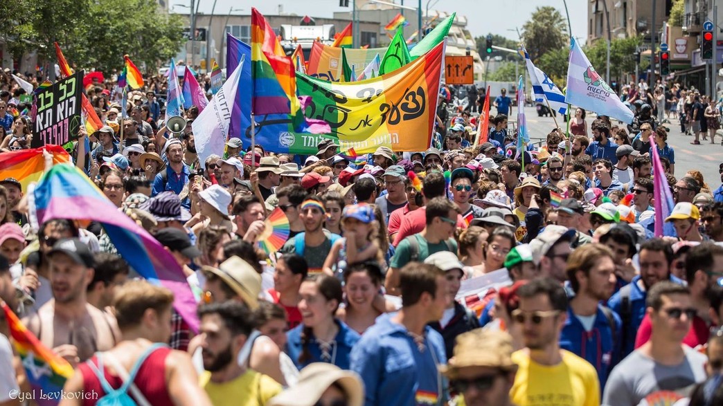 מצעד הגאווה בחיפה (צילום: אייל לבקוביץ, בית הקהילות)