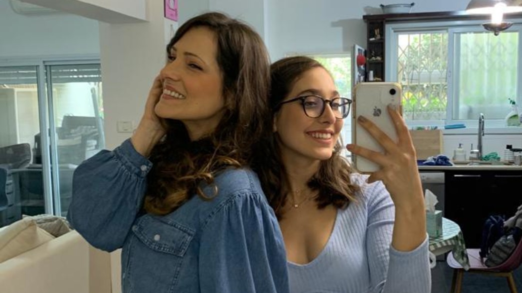 לירון זהבי עם בתה אורי