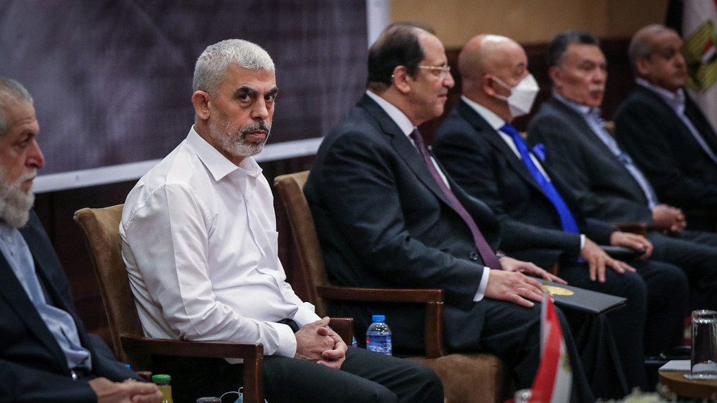 מנהיג חמאס נפגש עם ראש המודיעין המצרי הגנרל כאמל