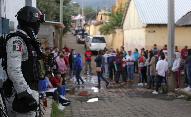 הבחירות האלימות במקסיקו (צילום: רויטרס)
