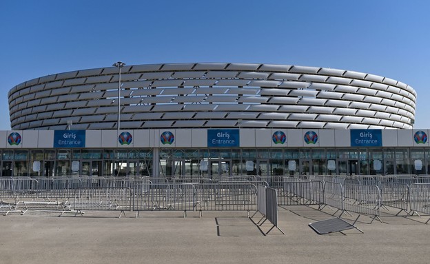 האצטדיון האולימפי בבאקו (צילום: getty images)