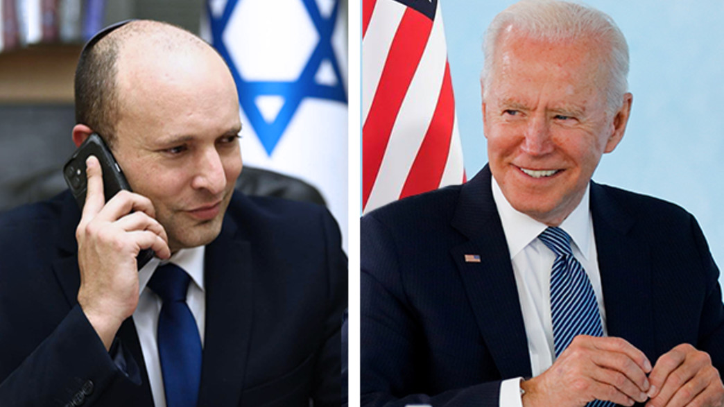 שיחה בין ביידן לבנט