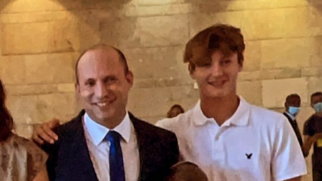 נפתלי בנט ומשפחתו. יוני 2021