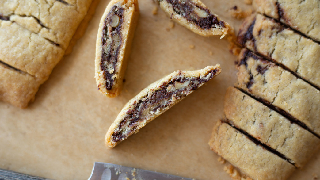 מגולגלות שוקולטה פריכות 