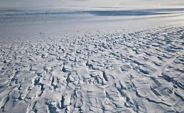 חשש שהקרחון הענק פיין איילנד יתנתק (צילום: Ian Joughin, AP)