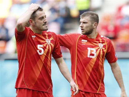 הצפון מקדונים נשארו עם המחמאות, אך בלי נקודות (Getty)