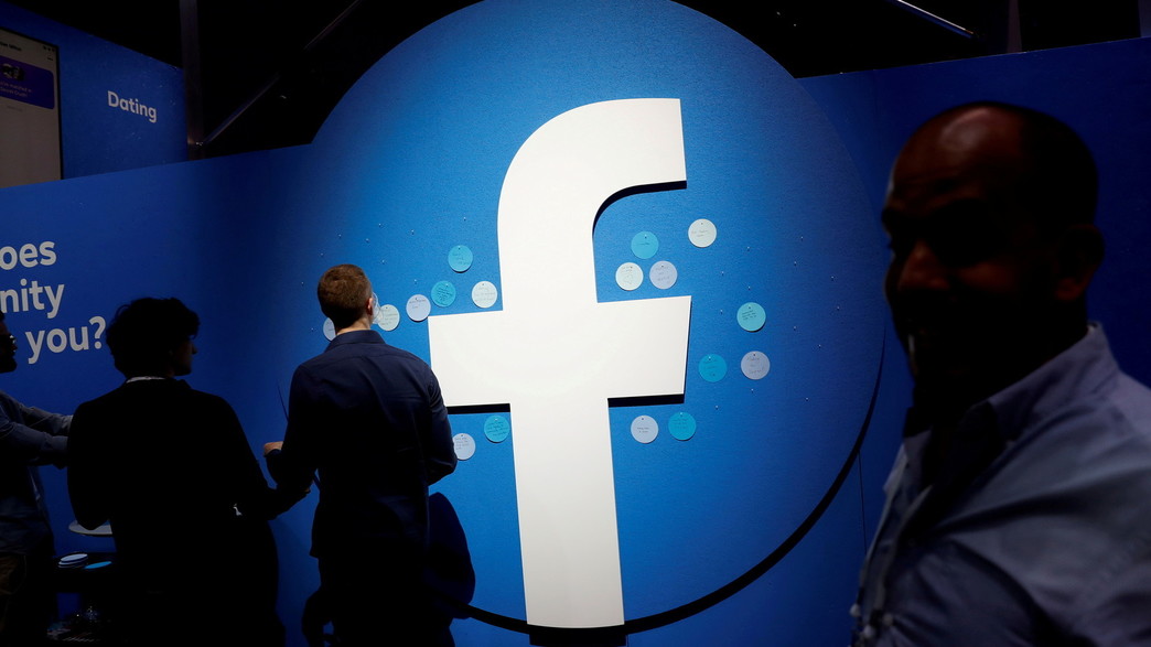 הלוגו של חברת פייסבוק