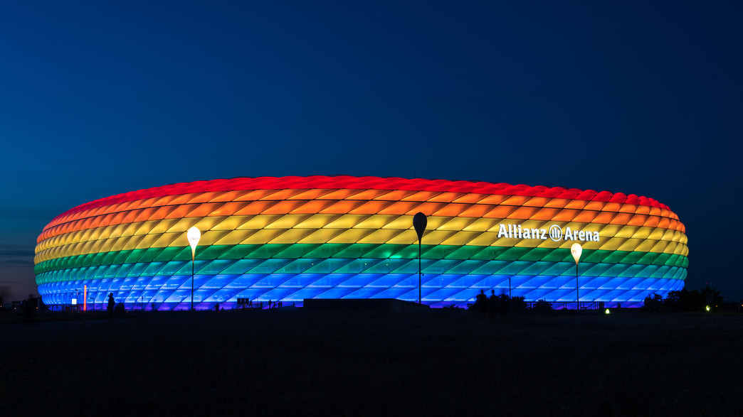 אצטדיון אליאנז מינכן (צילום: anahtiris, Shutterstock)