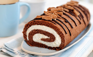 עוגת רולדה מהירה (צילום: שרית נובק - מיס פטל, אוכל טוב)