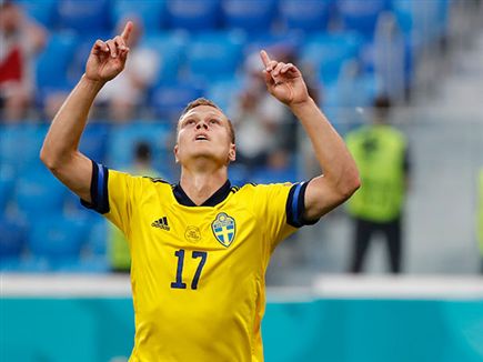 קלאסון קבע ניצחון של שבדיה בסופו של דבר (getty)