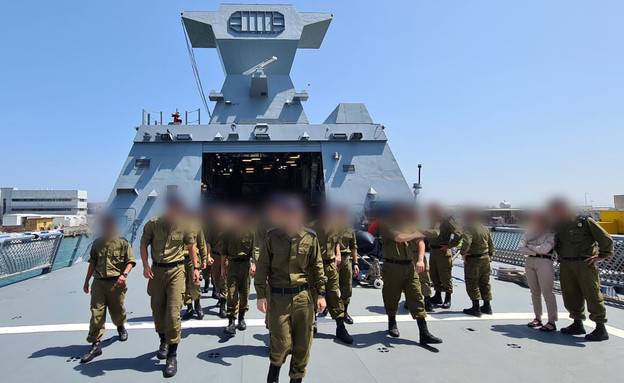 חיילים בחיל הים (צילום: דובר צה"ל)