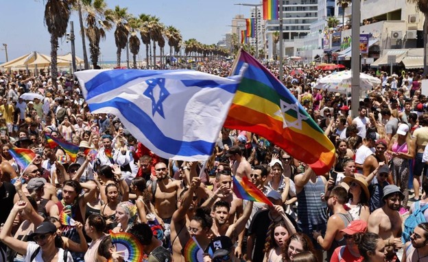 מצעד הגאווה בתל אביב 2021 (צילום: גיא יחיאלי)