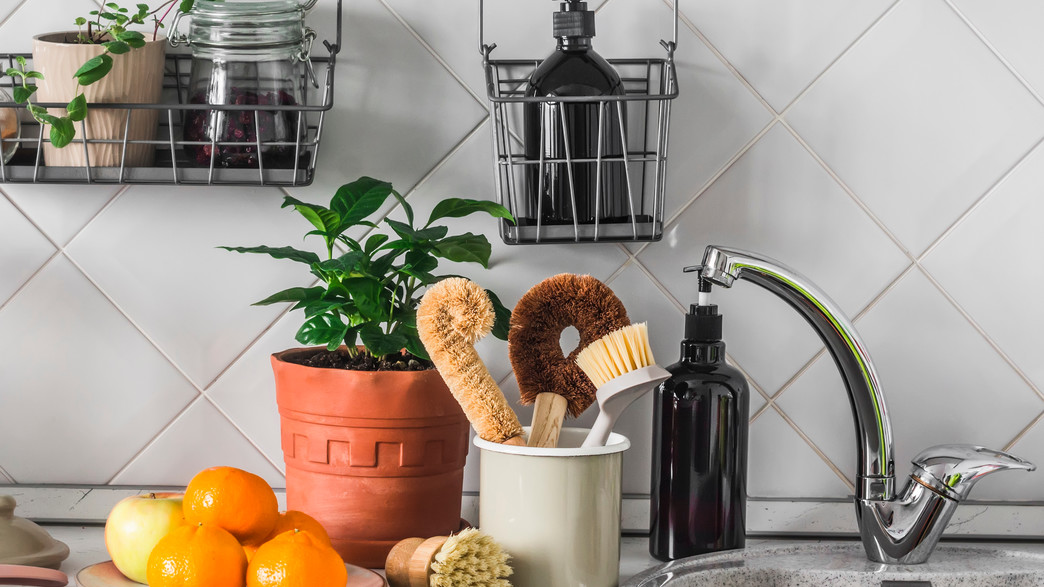 כיור מטבח, חומרי ניקוי כיור מטבח, חומרי ניקוי