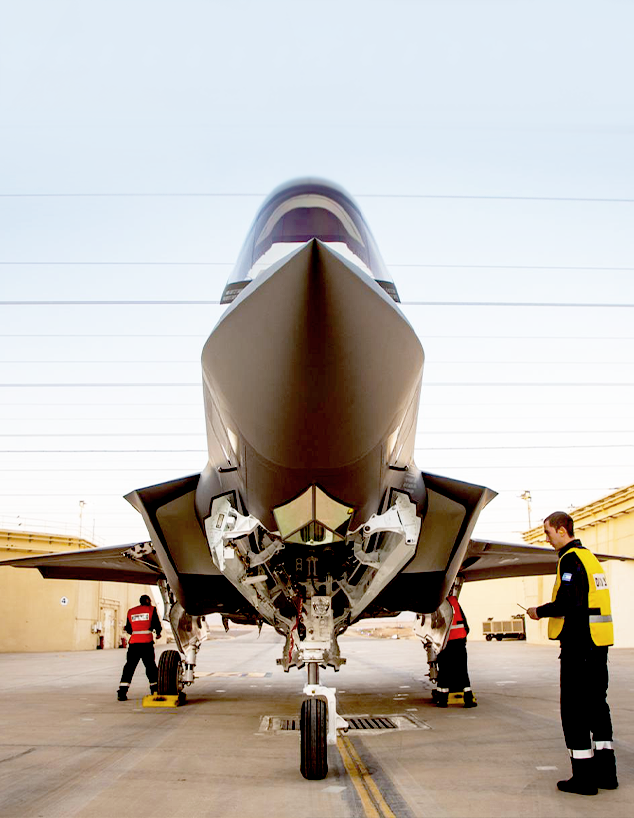 5 שנים למטוס F35 (צילום: דובר צה