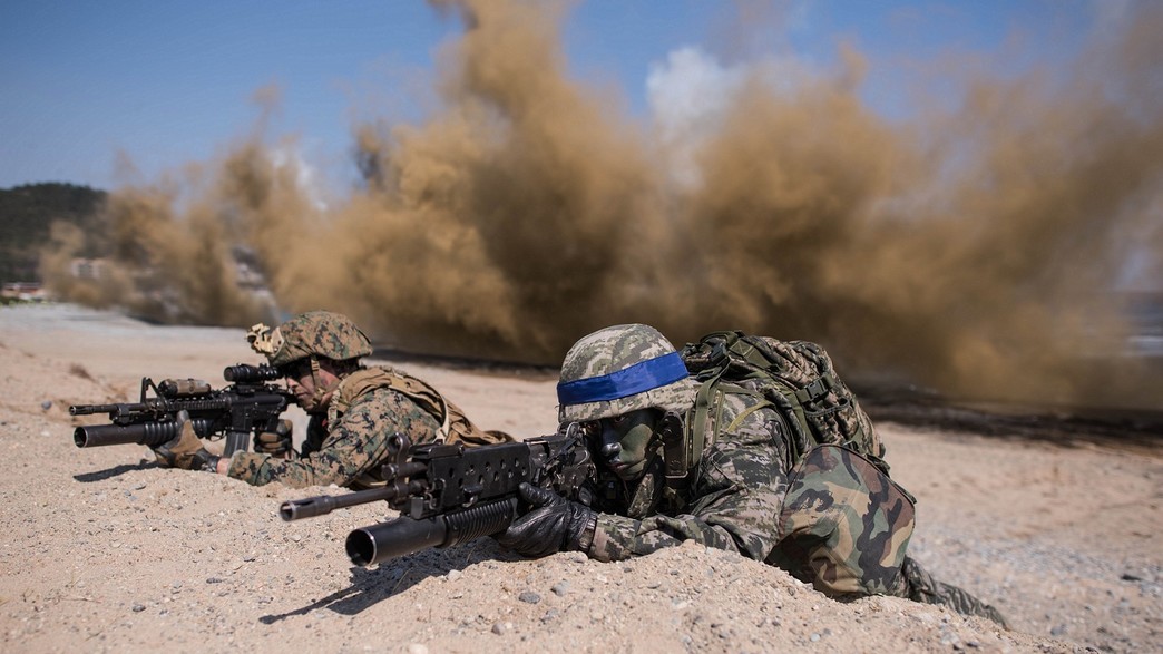 לוחמים (צילום: ED JONES/AFP, GettyImages)