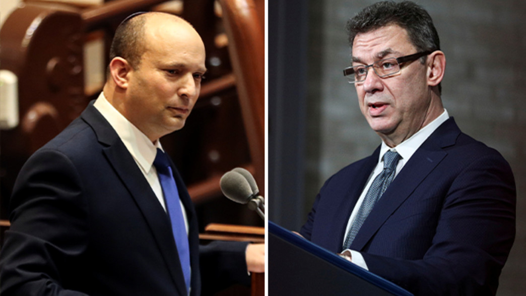 אלברט בורלא ונפתלי בנט