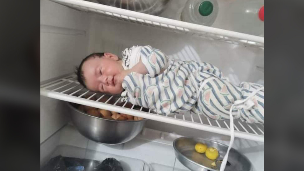  מתמודדים עם גל החום בעירק