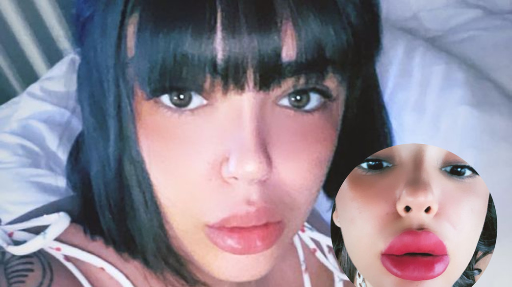 מיי רביבו עשתה קעקוע בשפתיים. יולי 2021 מיי רביבו עשתה קעקוע בשפתיים. יולי 2021