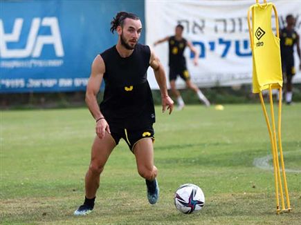 מרקו יאנקוביץ'. חזר לאימונים אחרי שקיבל מנוחה נוספת בעקבות משחקי הנבחרת (צילום: בית"ר ירושלים)