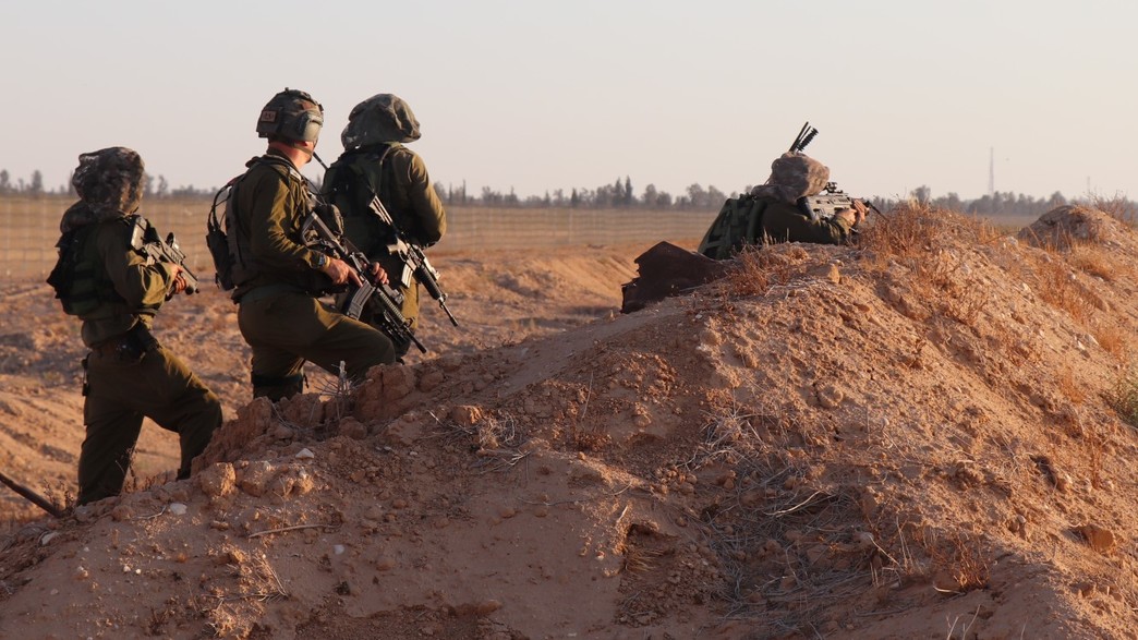 לוחמי המילואים בגבול