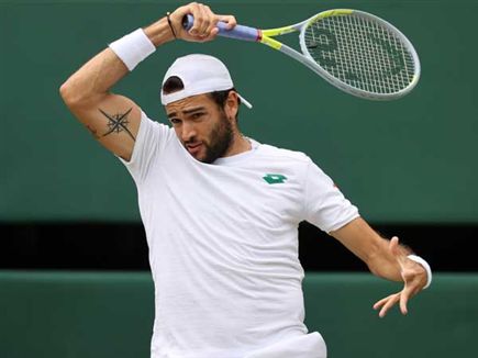 מתאו ברטיני. השיג שבירה משמעותית בדרך לזכייה במערכה הראשונה (GETTY)