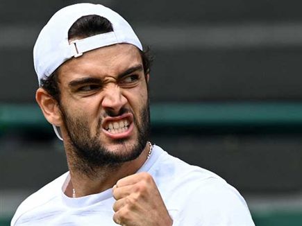 ובסופו של דבר, העוצמות והוורסטיליות של האיטלקי הביאו לו את הכרטיס ההיסטורי לגמר ווימבלדון (GETTY)