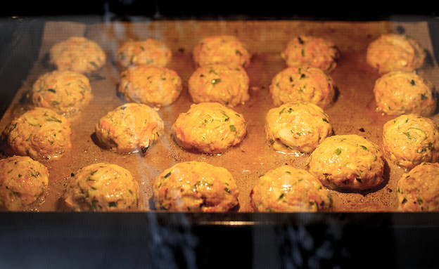 קציצות עוף אפויות ללא פחמימות 