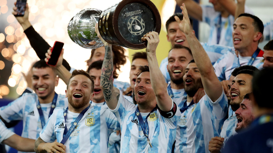 תואר ראשון למסי בנבחרת ארגנטינה