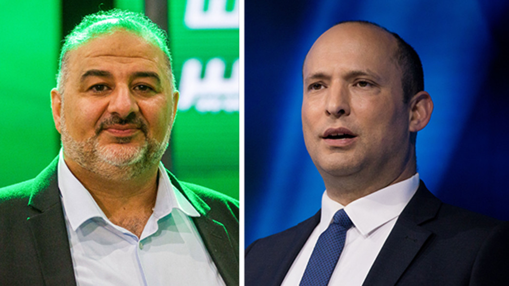 נפתלי בנט, מנסור עבאס נפתלי בנט, מנסור עבאס