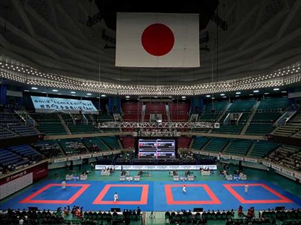 האולם שיארח את תחרויות הג'ודו והקראטה (getty)
