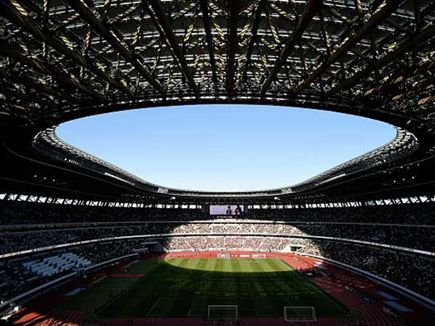 אצטדיון קאשימה, יארח משחקי כדורגל (getty)