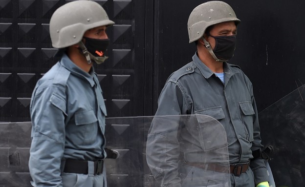 כוחות הביטחון המקומיים (צילום: WAKIL KOHSAR/AFP, Getty images)